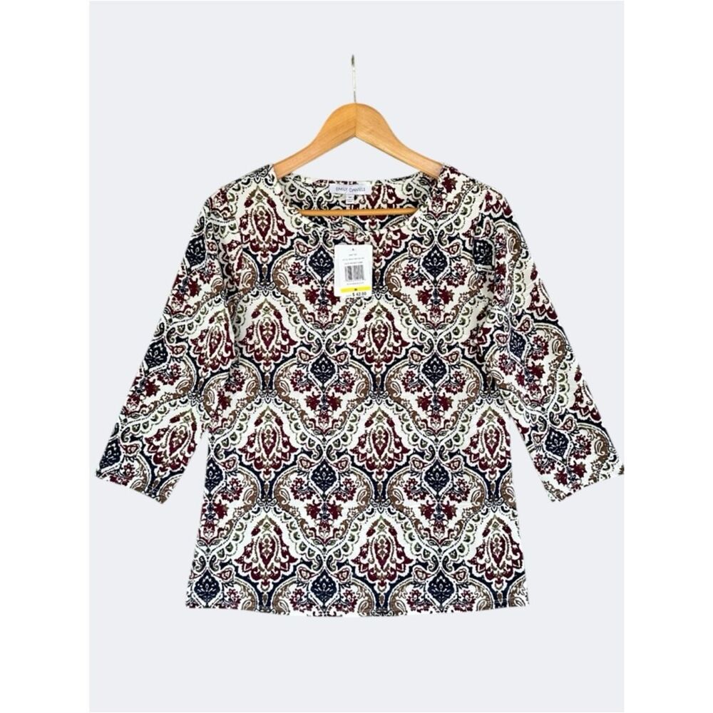 🎉5 for $45🎉 NWT Emily Daniels top blouse shirt size M